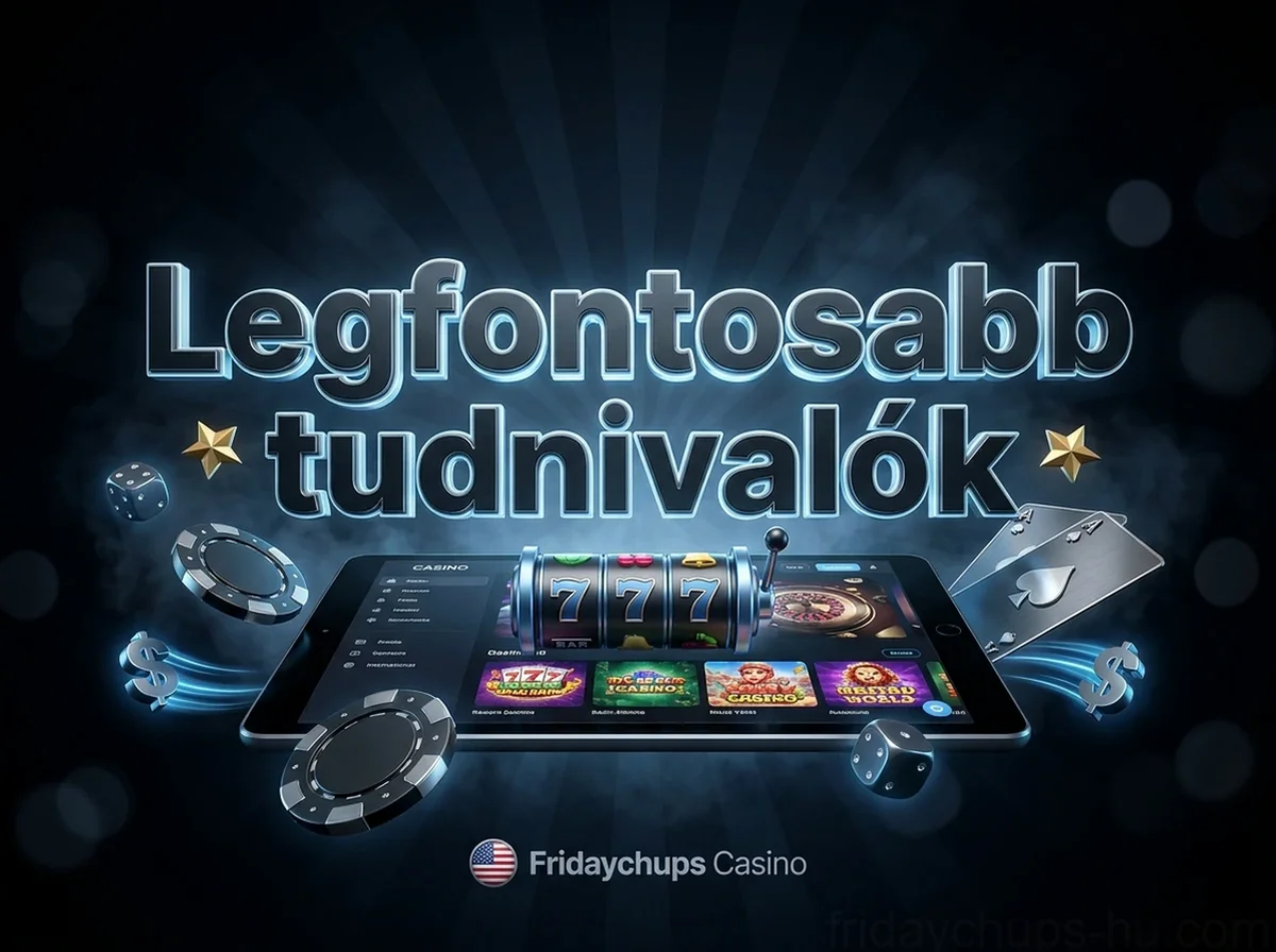 Legfontosabb tudnivalók
